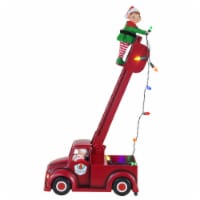 Mr. Christmas Santa's Santa's Utility Truck Holiday Décor Perspective: Main