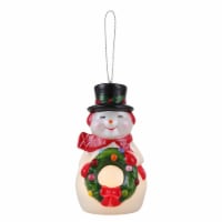 Blow Mold Snowman LED Perspective: Main