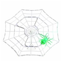 4' Outdoor Animated Spider Web