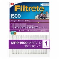 Filtrete™ Allergen Bacteria & Virus Furnace AC Air Filter 1500 MPR Perspective: Main