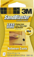 3M SandBlaster Sanding Sponge - Yellow Perspective: Main
