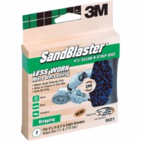 3M Sandblaster 4-1/2 In. Angle Grinder Stripping Disc 9681