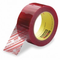 Scotch Box Sealing Tape,Red,Hot Melt Resin  3779
