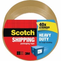 Scotch® Tan Heavy Duty Shipping Packaging Tape Perspective: Main