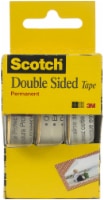 Scotch Double-Sided Removable Tape w/Dispenser, Clear