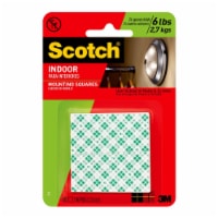 Scotch® Indoor Mounting Squares - White Perspective: Main