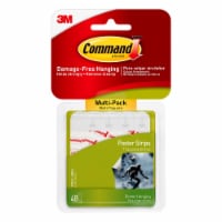 Command™ Damage-Free Hanging Poster Strips - White