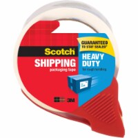 Scotch® Heavy Duty Shipping Packaging Tape, 1.88 in x 54.6 yd, 1 Roll and 1 Dispenser/Pack Perspective: Main