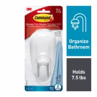 Command™ Damage-Free Hanging Water-Resistant Jumbo Bathroom Hooks