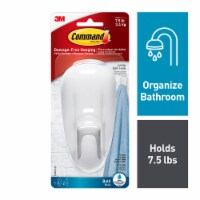 Command™ Damage-Free Hanging Water-Resistant Jumbo Bathroom Hooks