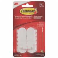 Command™ Medium White Wire Hooks