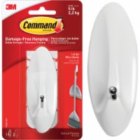 Command™ Medium Brushed Nickel Hook