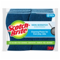 Scotch-Brite® Blue Non-Scratch Scrub Sponges