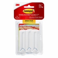 Command™ Damage-Free Hanging Wire Back Picture Hangers Value Pack - White