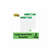 Vertical-Orientation Self-Stick Easel Pads, Green Headband