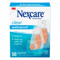 Nexcare™ Waterproof Clear Assorted Bandages Perspective: Main