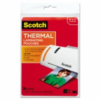 Scotch™ Laminating Pouches, 5 Mil, 5  X 7 , Gloss Clear, 20/pack TP5903-20