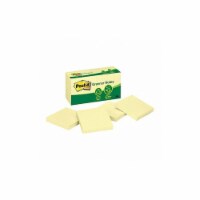 Post-it® Greener Notes NOTE,POST-IT,3X3,12/PK,YW 654-RP