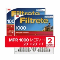 Filtrete™ Allergen Defense Furnace AC Air Filter 1000 MPR Perspective: Main