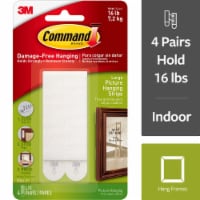 Command™ Damage-Free Hanging Small Poster Strips - White, 12 pk - Fry's  Food Stores