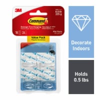Command™ Damage-Free Hanging Mini Hooks Value Pack - Clear