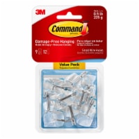 Command® Damage-Free Hanging Small Wire Hooks - Clear