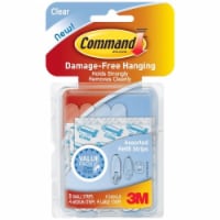 Command™ Damage-Free Hanging Refill Strips Value Pack - Clear