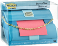 Post-it® Pop Up Clutch Note Dispenser - 90 Pack - Pink Perspective: Main