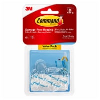 Command™ Damage-Free Small Hooks Value Pack - Clear Perspective: Main