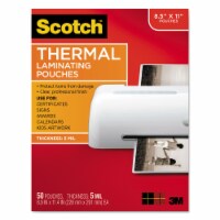 Scotch™ Laminating Pouches, 5 Mil, 9  X 11.5 , Gloss Clear, 50/pack TP5854-50