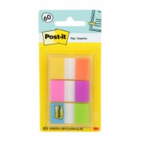 Post-it® Flags 60 Pack - Electric Glow