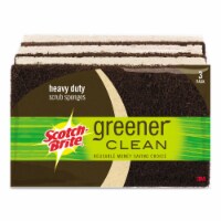 Scotch-Brite™ Greener Clean Heavy Duty Scrub Sponges