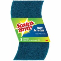 Scotch-Brite™ Non-Scratch Scour Pads - Blue