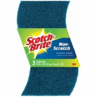 Scotch-Brite™ Non-Scratch Scour Pads - Blue