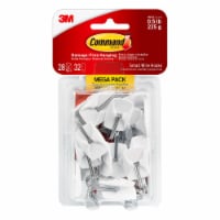 Command™ Damage-Free Small White Wire Hooks Perspective: Main