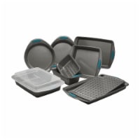 Rachael Ray RR 10PC SET MRN BLU GRIPS 47025