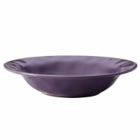 Rachael Ray 10 in. Cucina Dinnerware Ceramic Round Serving Bowl, Lavender