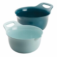 Rachael Ray 47992 Mix & Measure Set, Light Blue & Teal - 10 Piece