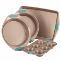 Rachael Ray 4pc Bakeware Set - Blue