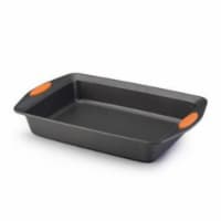 Rachael Ray 54072 Bakeware Oven Lovin Rectangle 9-Inch by 13-Inch Cake Pan Grey