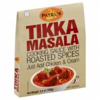 Patel 221239 Tikka Masala Cooking Sauce With Roasted Spices - 3.53 oz.