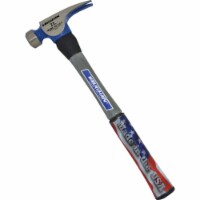 Vaughan Milled Face Fiberglass Straight Framing Hammer - Black