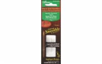 Clover Black Gold Applique/Sharps Needles-Size 9/12 6/Pkg