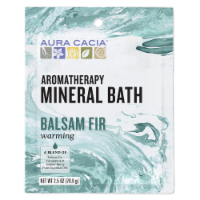 Aura Cacia Soothing Heat Balsam Fir Mineral Bath