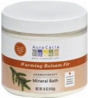 Aura Cacia Warming Balsam Fir Aromatherapy Mineral Bath Perspective: Main