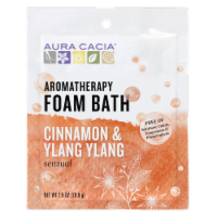Aura Cacia® Cinnamon & Ylang Ylang Foam Bath Perspective: Main