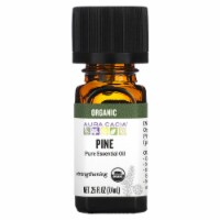 Aura Cacia Pure Essential Oil Organic Pine - 0.25 fl oz (7.4 ml) Perspective: Main