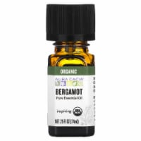 Aura Cacia Pure Essential Oil Organic Bergamot - 0.25 fl oz (7.4 ml) Perspective: Main