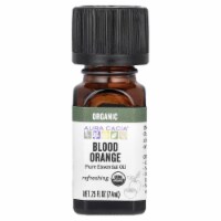 Aura Cacia Organic Pure Essential Oil Blood Orange - 0.25 fl oz (7.4 ml) Perspective: Main
