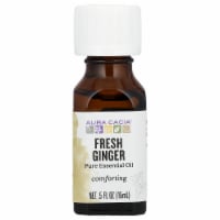 Aura Cacia Pure Essential Oil Fresh Ginger - 0.5 fl oz (15 ml)